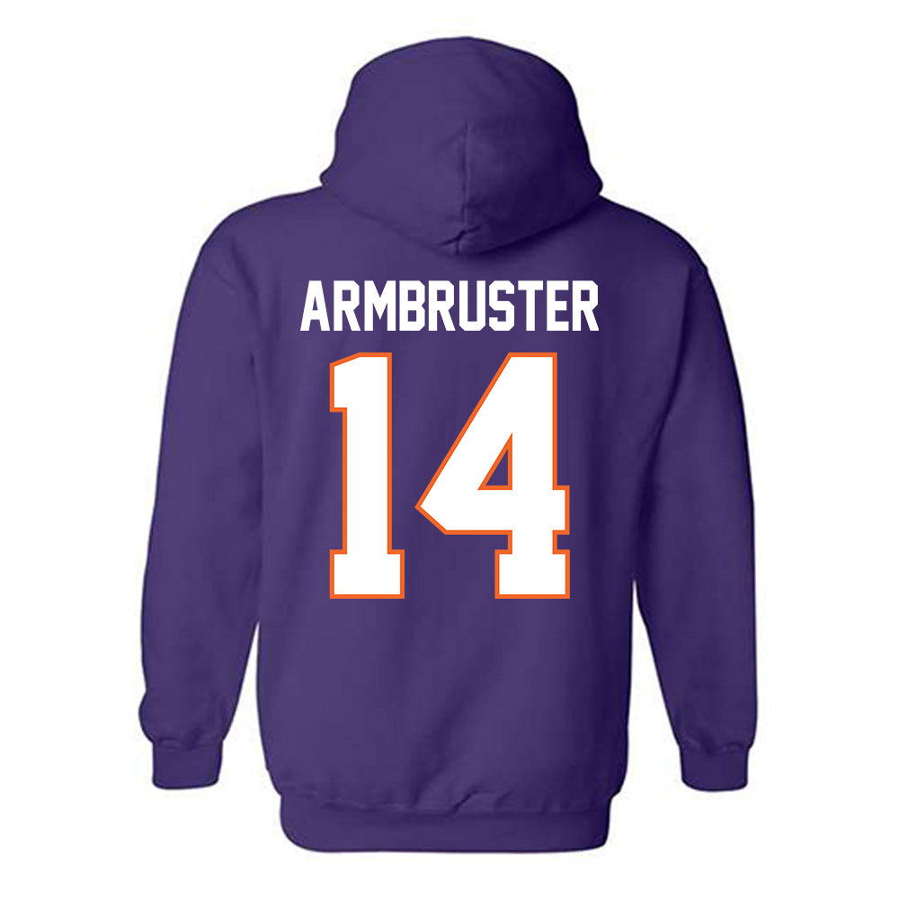 Clemson - NCAA Women's Volleyball : Audrey Armbruster - Classic Shersey Hooded Sweatshirt-1