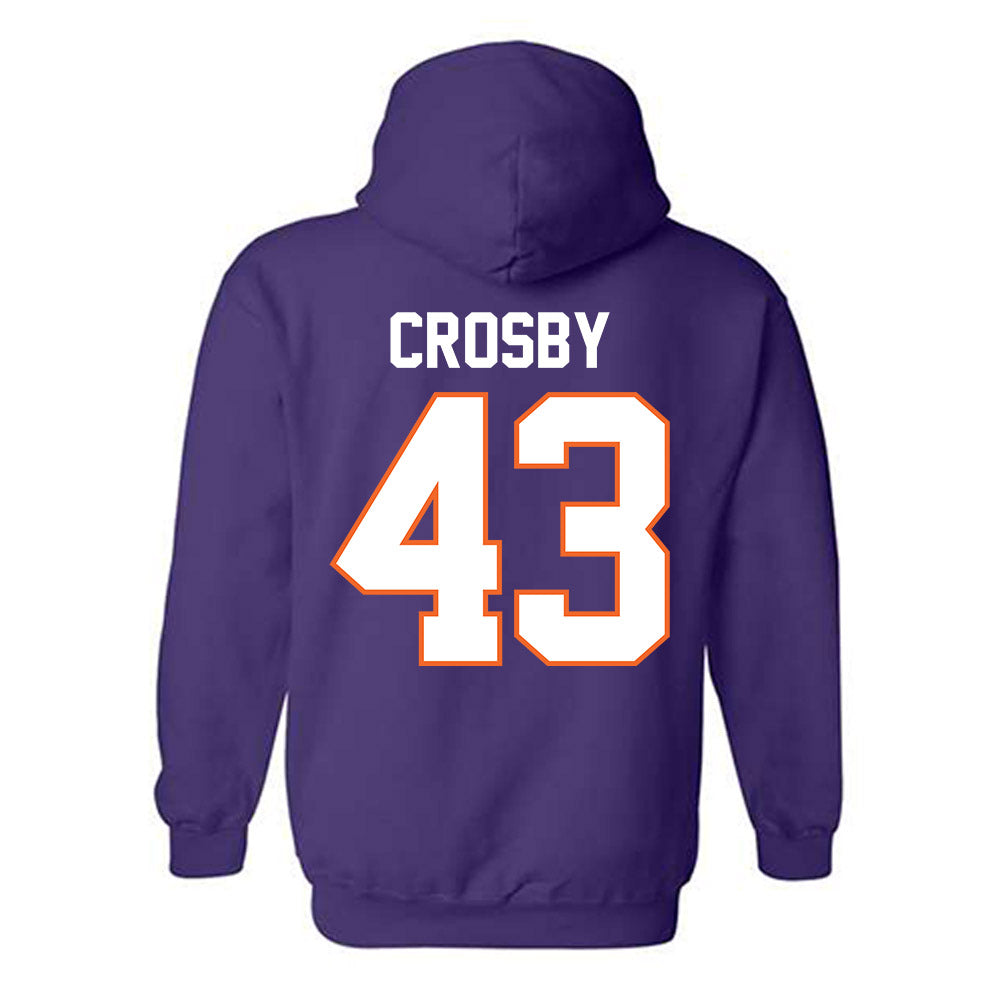 Clemson - NCAA Softball : Keira Crosby - Classic Shersey Hooded Sweatshirt-1