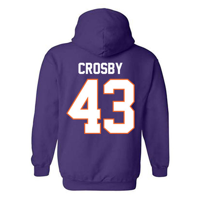 Clemson - NCAA Softball : Keira Crosby - Classic Shersey Hooded Sweatshirt-1