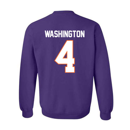 Clemson - NCAA Women's Volleyball : Brianna Washington - Classic Shersey Crewneck Sweatshirt-1