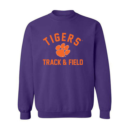 Clemson - NCAA Men's Track & Field : Blaik Slavinski - Classic Shersey Crewneck Sweatshirt-0