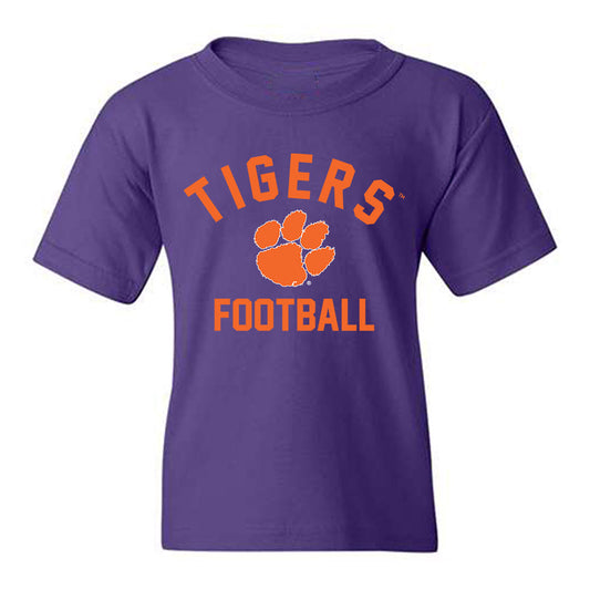 Clemson - NCAA Football : Carlito Jones - Classic Shersey Youth T-Shirt-0