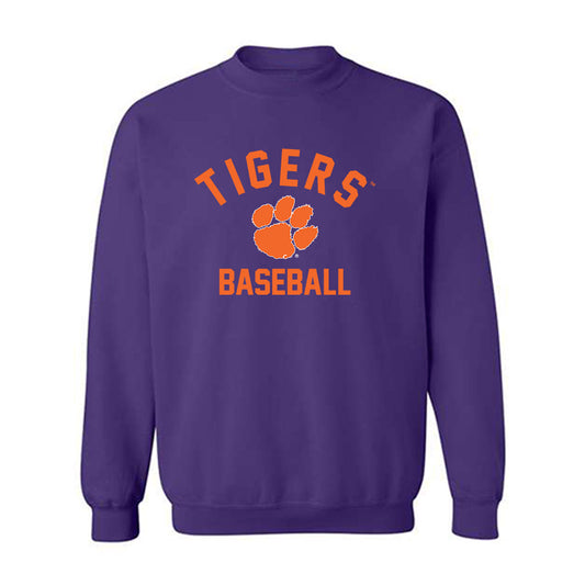 Clemson - NCAA Baseball : Dylan Harrison - Classic Shersey Crewneck Sweatshirt-0
