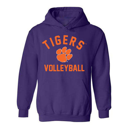 Clemson - NCAA Women's Volleyball : Madison Anspaugh - Classic Shersey Hooded Sweatshirt-0