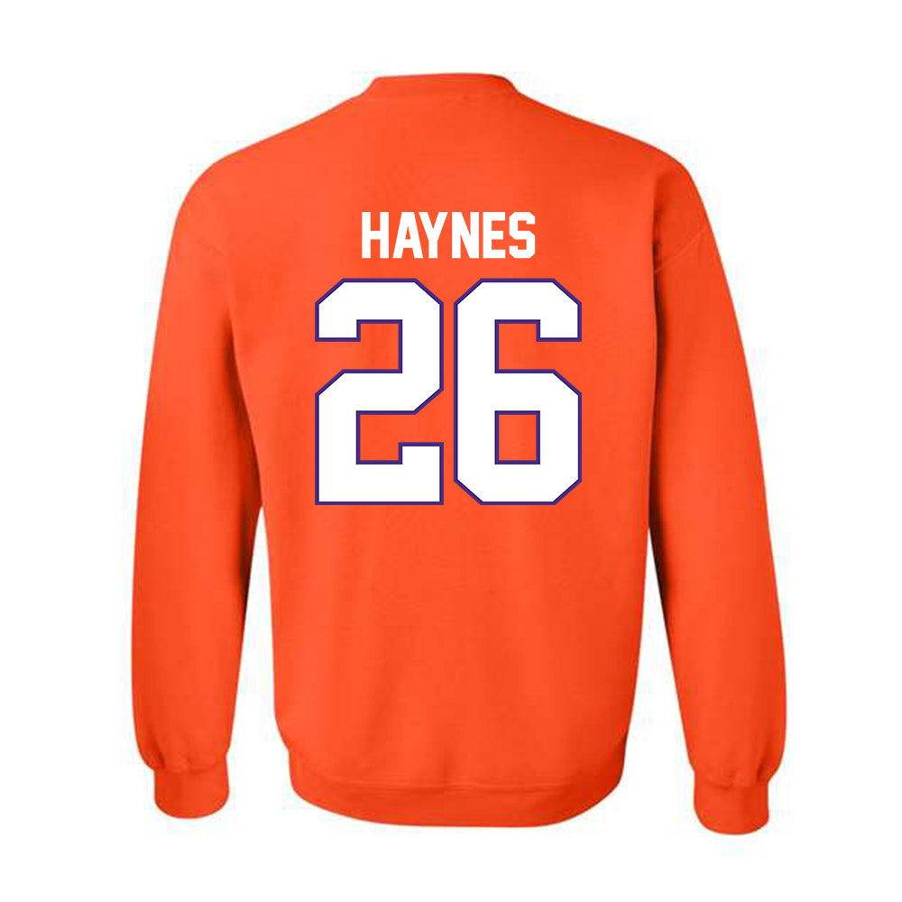 Clemson - NCAA Football : Jay Haynes - Classic Shersey Crewneck Sweatshirt-1