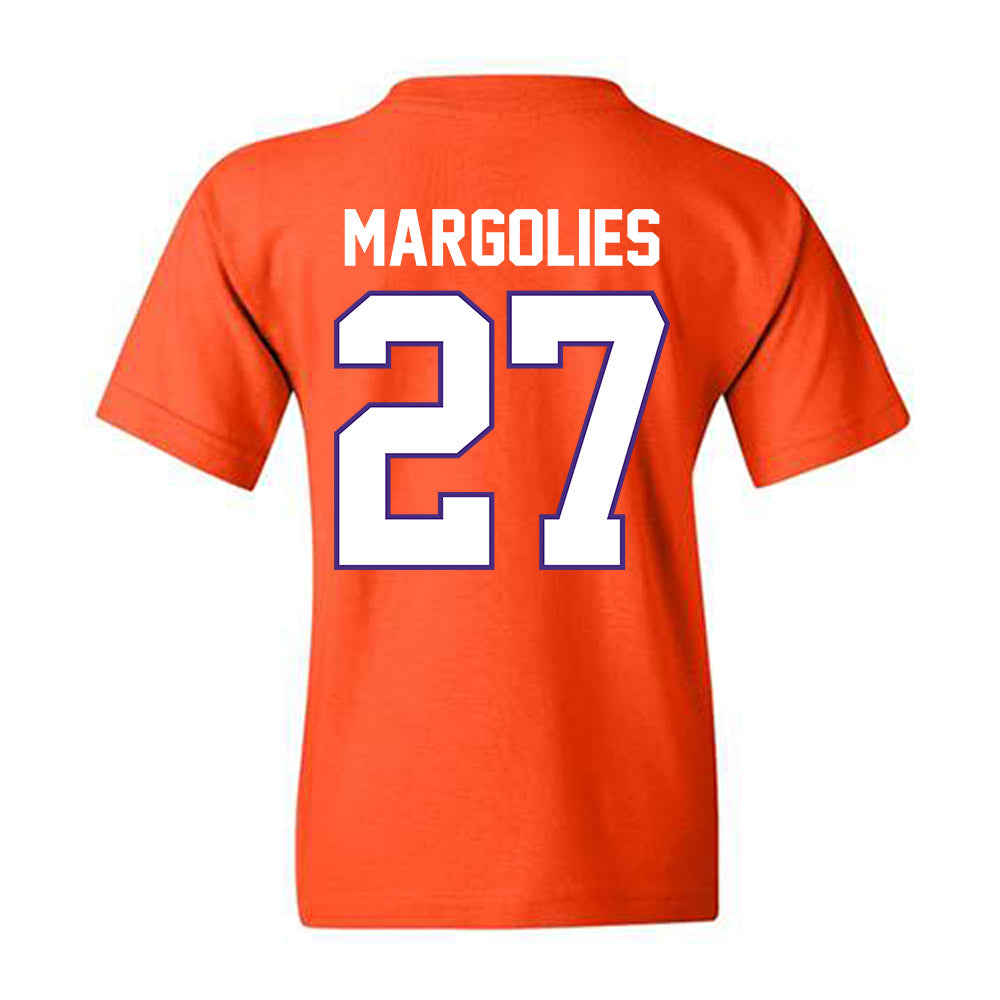 Clemson - NCAA Baseball : Dan Margolies - Classic Shersey Youth T-Shirt-1