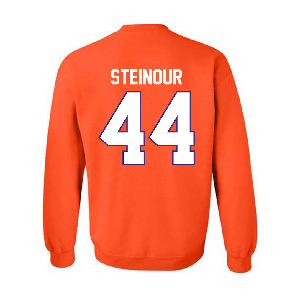 Clemson - NCAA Men's Basketball : Trent Steinour - Classic Shersey Crewneck Sweatshirt-1