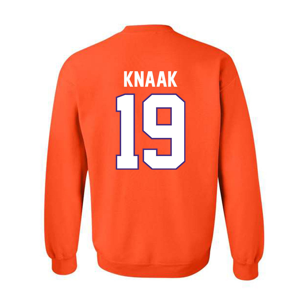 Clemson - NCAA Baseball : Aidan Knaak - Classic Shersey Crewneck Sweatshirt-1