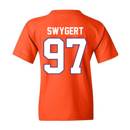 Clemson - NCAA Football : Patrick Swygert - Classic Shersey Youth T-Shirt-1
