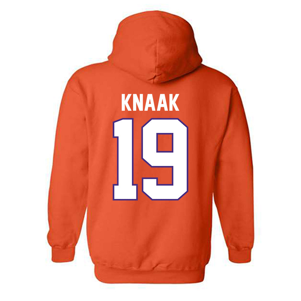 Clemson - NCAA Baseball : Aidan Knaak - Classic Shersey Hooded Sweatshirt-1