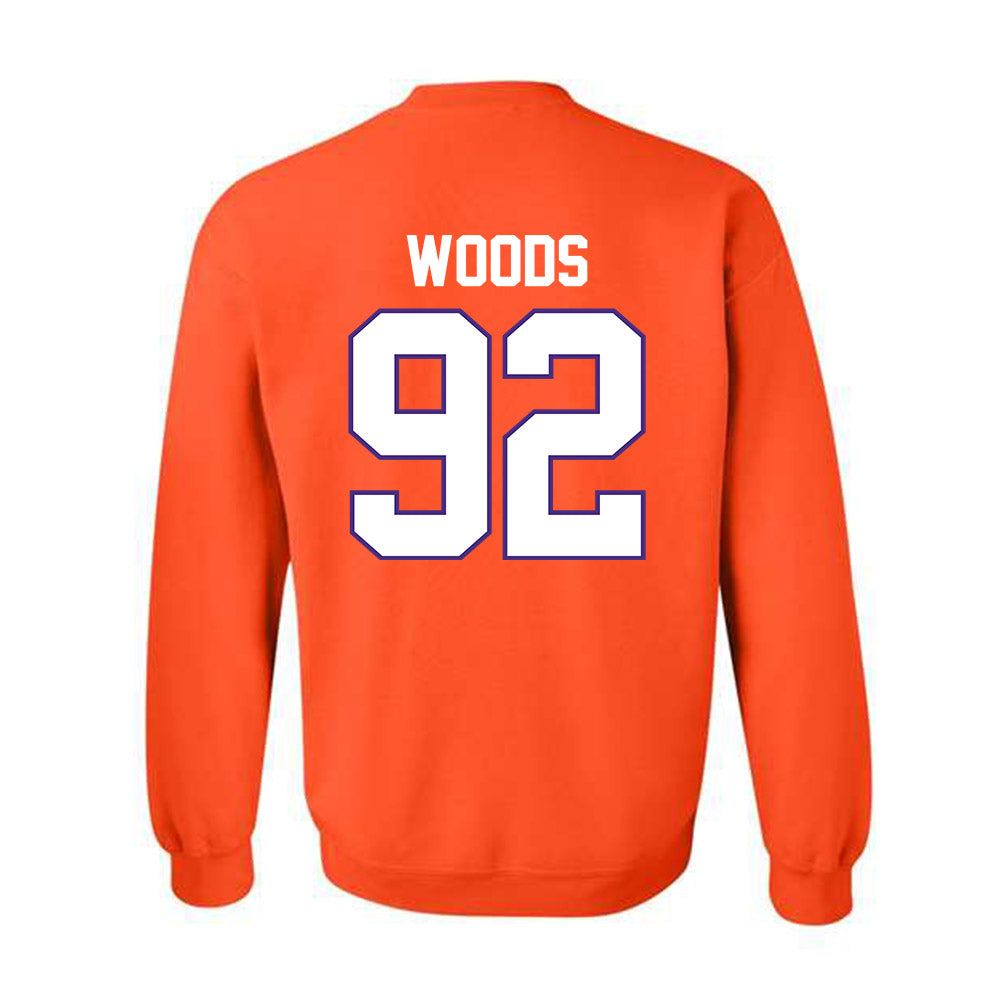 Clemson - NCAA Football : Devarrick Woods - Classic Shersey Crewneck Sweatshirt-1