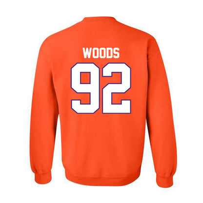 Clemson - NCAA Football : Davarrick Woods - Classic Shersey Crewneck Sweatshirt-1