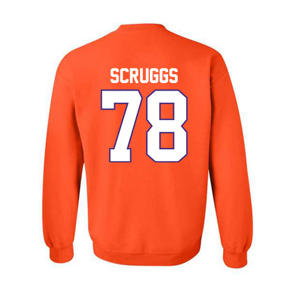 Clemson - NCAA Football : Carter Scruggs - Classic Shersey Crewneck Sweatshirt-1