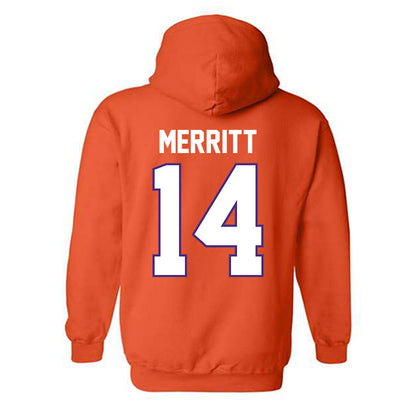 Clemson - NCAA Football : London Merritt - Classic Shersey Hooded Sweatshirt-1
