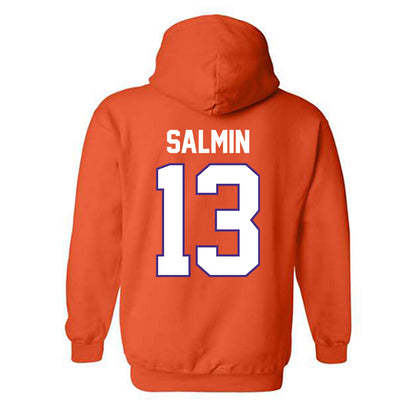 Clemson - NCAA Football : Connor Salmin - Classic Shersey Hooded Sweatshirt-1
