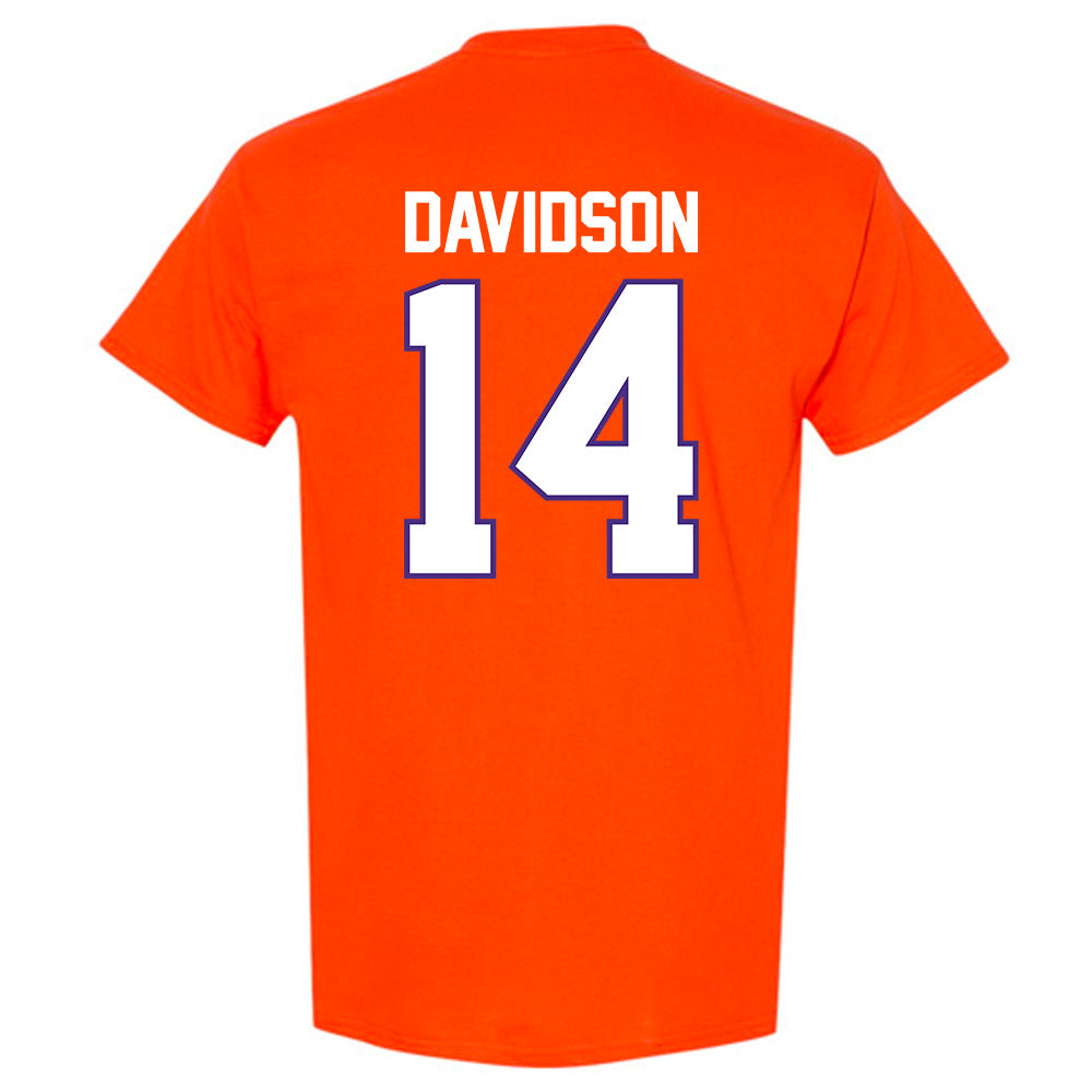 Clemson - NCAA Men's Basketball : Blake Davidson - Classic Shersey T-Shirt-1