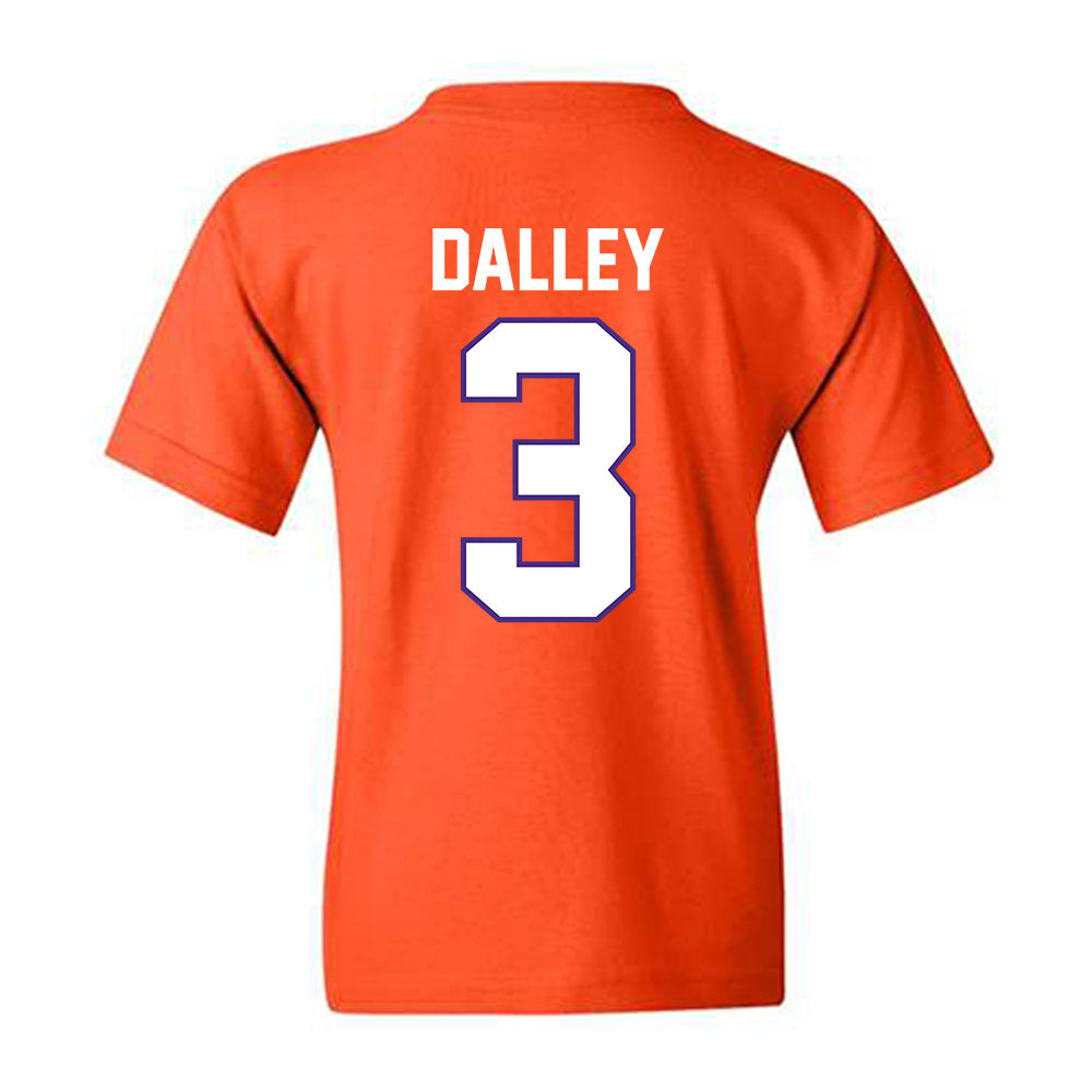 Clemson - NCAA Baseball : Ty Dalley - Classic Shersey Youth T-Shirt-1