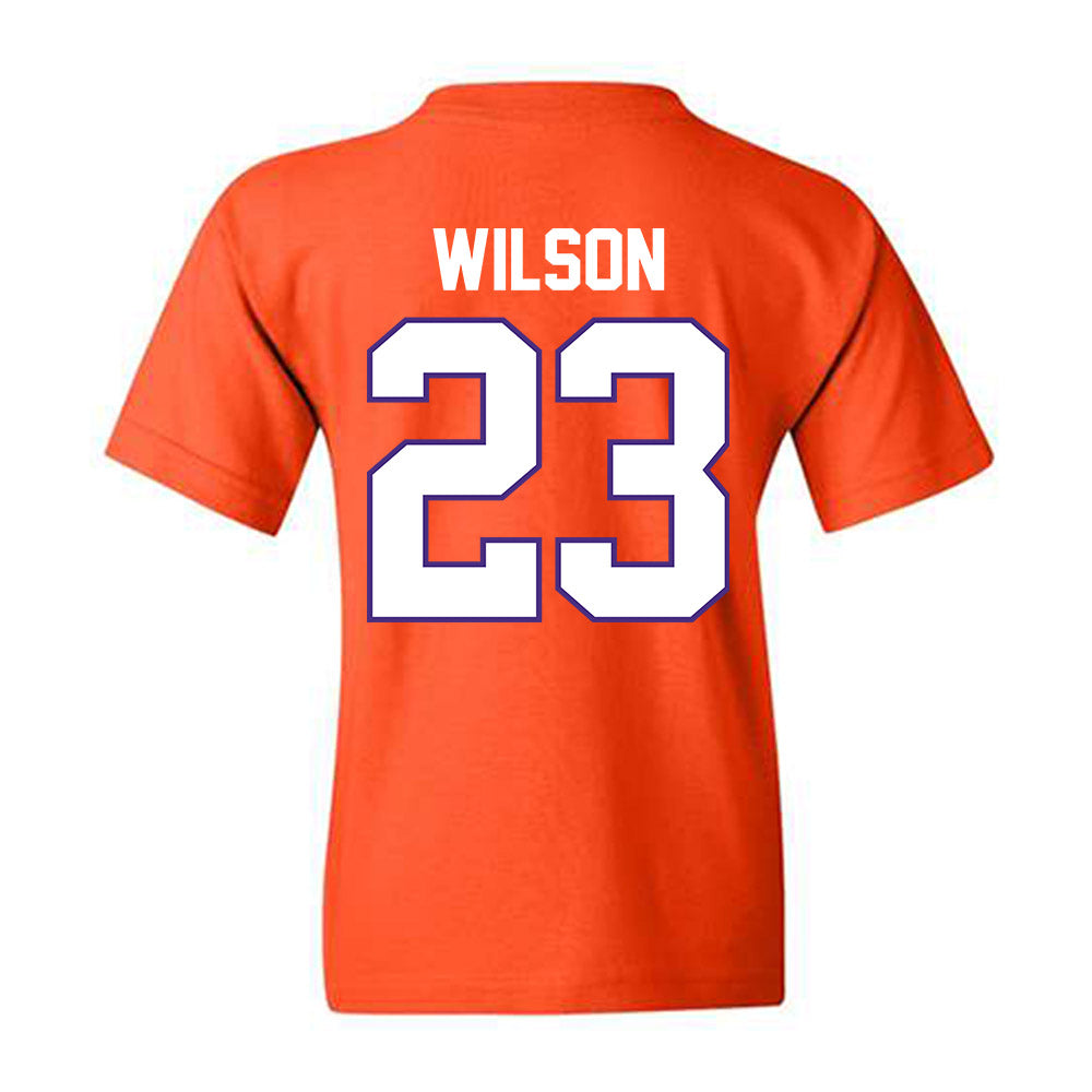 Clemson - NCAA Men's Soccer : Duncan Wilson - Classic Shersey Youth T-Shirt-1