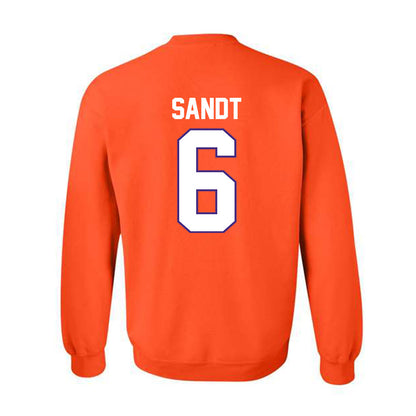Clemson - NCAA Women's Volleyball : Katherine Sandt - Classic Shersey Crewneck Sweatshirt-1