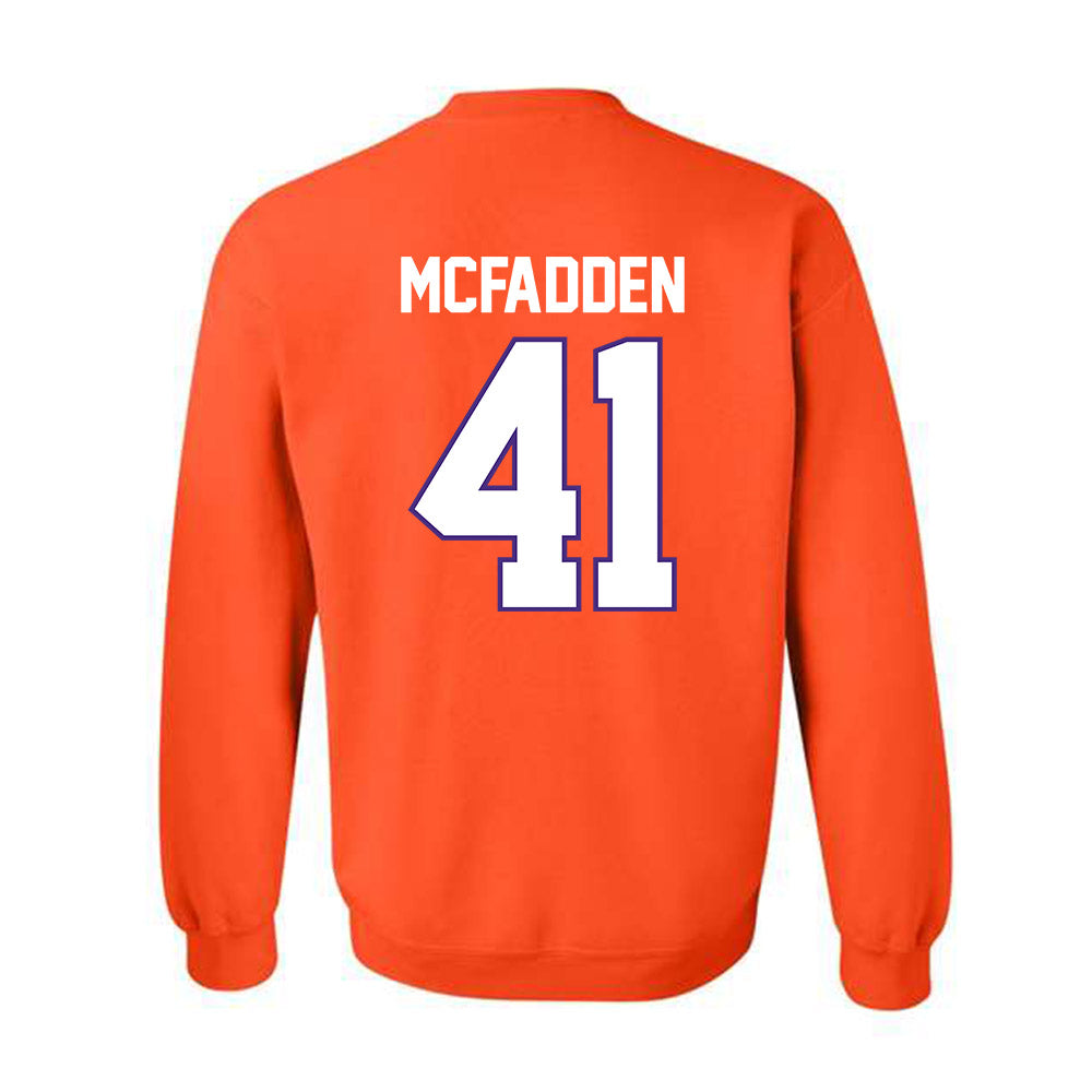 Clemson - NCAA Football : Connor McFadden - Classic Shersey Crewneck Sweatshirt-1
