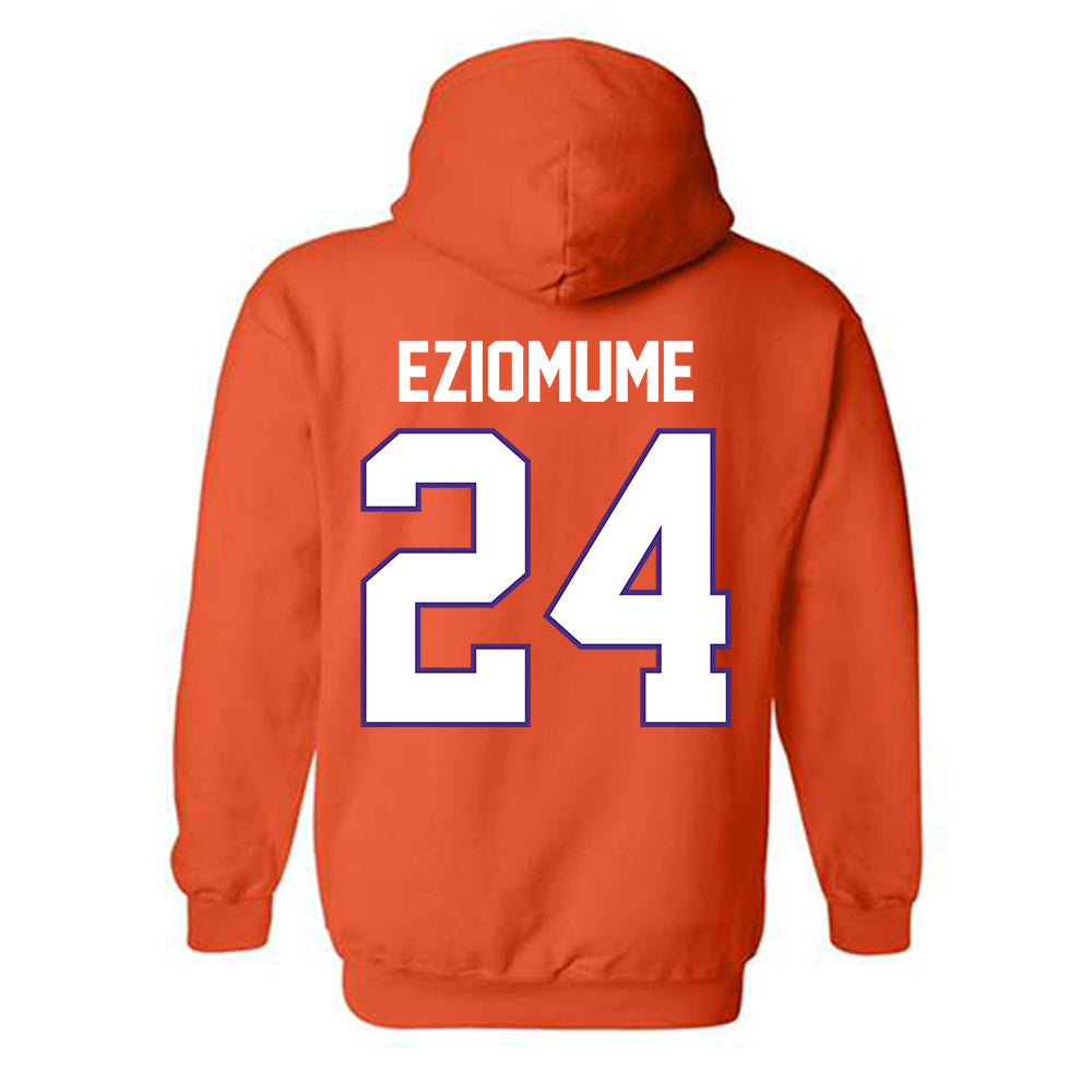 Clemson - NCAA Football : David Eziomume - Classic Shersey Hooded Sweatshirt-1