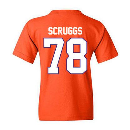 Clemson - NCAA Football : Carter Scruggs - Classic Shersey Youth T-Shirt-1