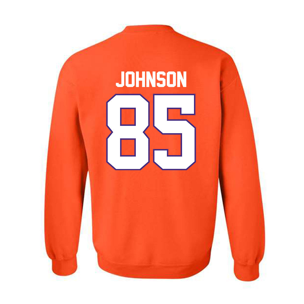 Clemson - NCAA Football : Charlie Johnson - Classic Shersey Crewneck Sweatshirt-1