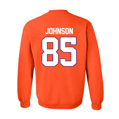 Clemson - NCAA Football : Charlie Johnson - Classic Shersey Crewneck Sweatshirt-1