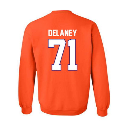 Clemson - NCAA Football : Leo Delaney - Classic Shersey Crewneck Sweatshirt-1