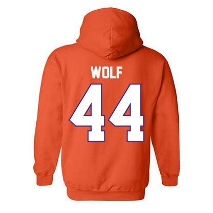 Clemson - NCAA Football : Jack Wolf - Classic Shersey Hooded Sweatshirt-1