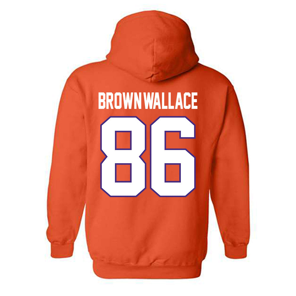 Clemson - NCAA Football : Jaylen Brown-Wallace - Classic Shersey Hooded Sweatshirt-1