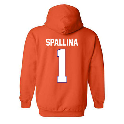 Clemson - NCAA Women's Lacrosse : Alexa s Spallina - Classic Shersey Hooded Sweatshirt-1