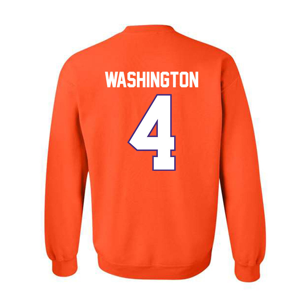 Clemson - NCAA Women's Volleyball : Brianna Washington - Classic Shersey Crewneck Sweatshirt-1