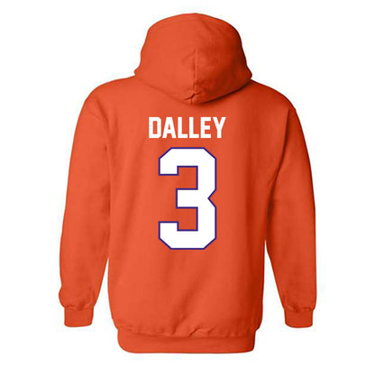 Clemson - NCAA Baseball : Ty Dalley - Classic Shersey Hooded Sweatshirt-1