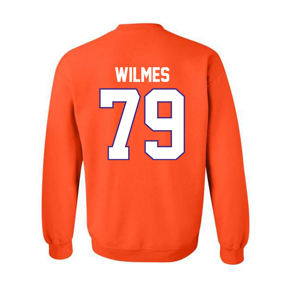 Clemson - NCAA Football : Braden Wilmes - Classic Shersey Crewneck Sweatshirt-1