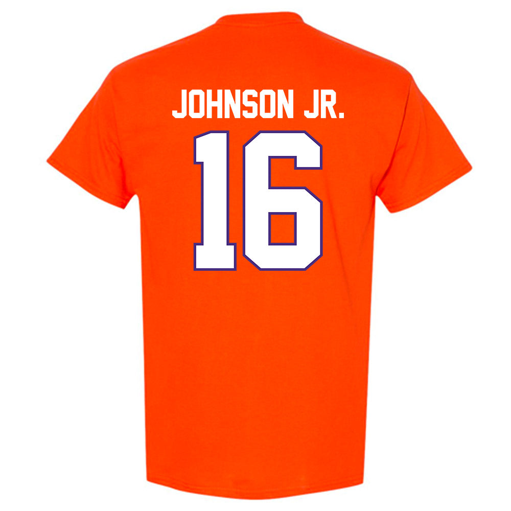 Clemson - NCAA Football : Chris Johnson Jr. - Classic Shersey T-Shirt-1