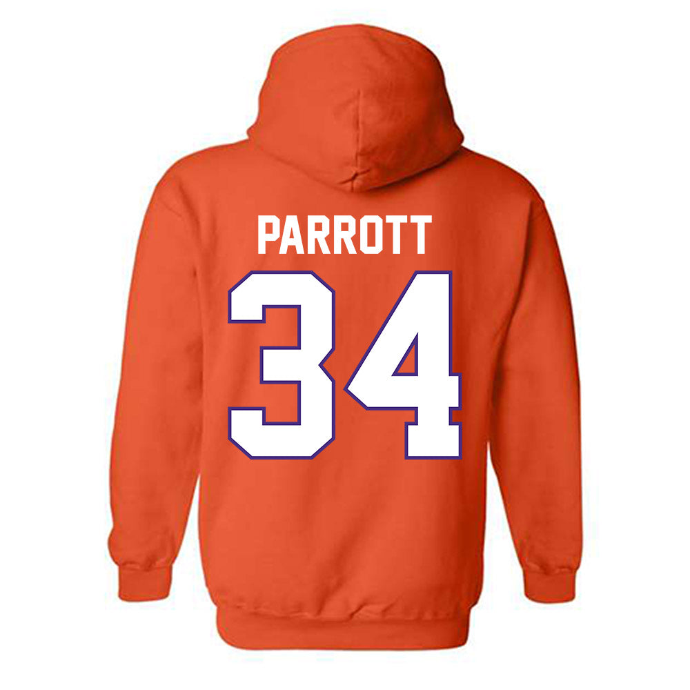 Clemson - NCAA Women's Soccer : Maddie Parrott - Classic Shersey Hooded Sweatshirt-1