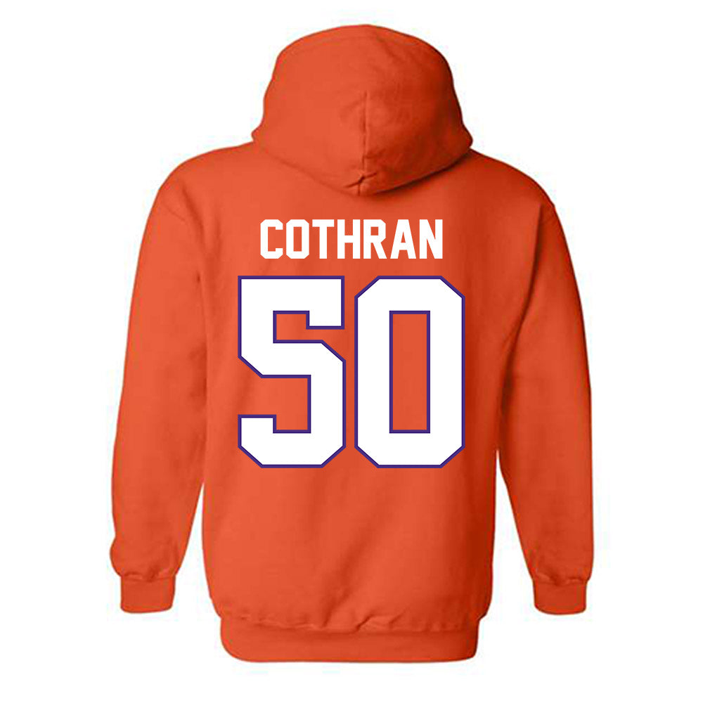 Clemson - NCAA Football : Fletcher Cothran - Classic Shersey Hooded Sweatshirt-1
