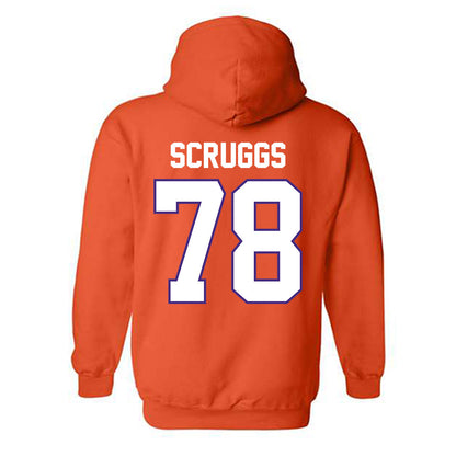 Clemson - NCAA Football : Carter Scruggs - Classic Shersey Hooded Sweatshirt-1