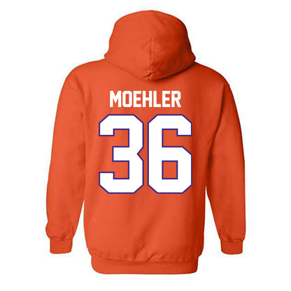 Clemson - NCAA Baseball : Dane Moehler - Classic Shersey Hooded Sweatshirt-1