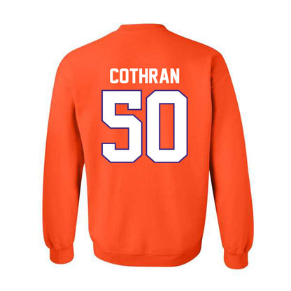 Clemson - NCAA Football : Fletcher Cothran - Classic Shersey Crewneck Sweatshirt-1