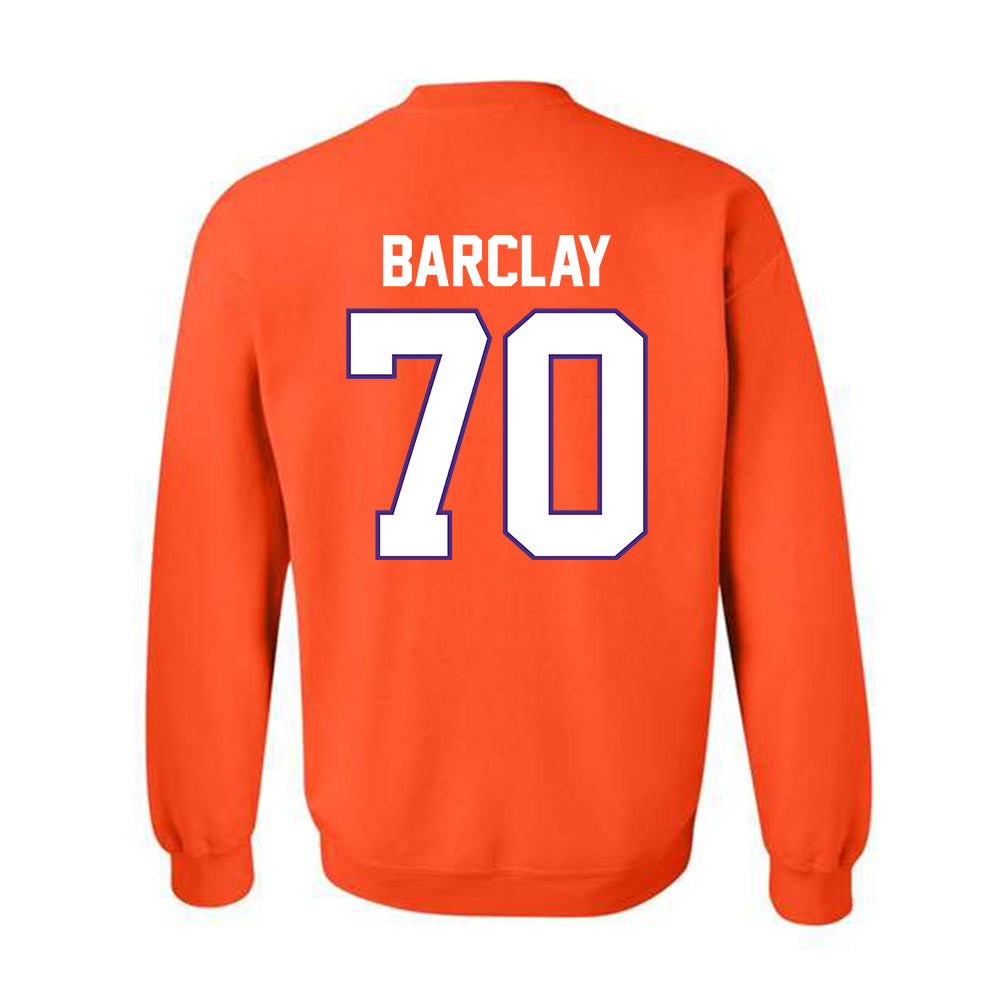 Clemson - NCAA Football : Chancellor Barclay - Classic Shersey Crewneck Sweatshirt-1