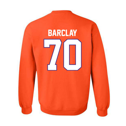 Clemson - NCAA Football : Chancellor Barclay - Classic Shersey Crewneck Sweatshirt-1