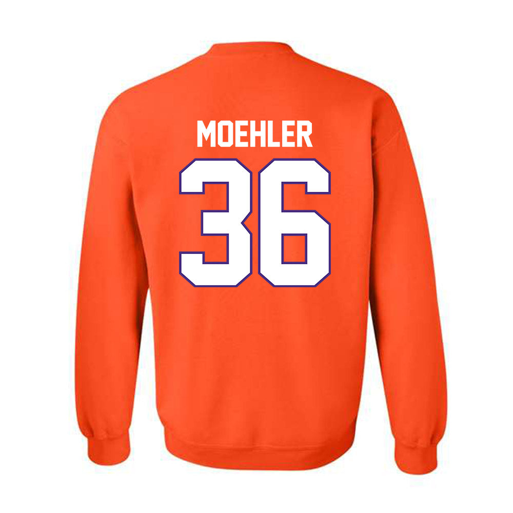 Clemson - NCAA Baseball : Dane Moehler - Classic Shersey Crewneck Sweatshirt-1