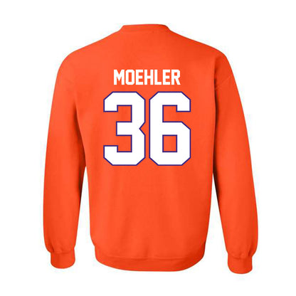 Clemson - NCAA Baseball : Dane Moehler - Classic Shersey Crewneck Sweatshirt-1