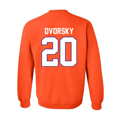 Clemson - NCAA Baseball : Nathan Dvorsky - Classic Shersey Crewneck Sweatshirt-1
