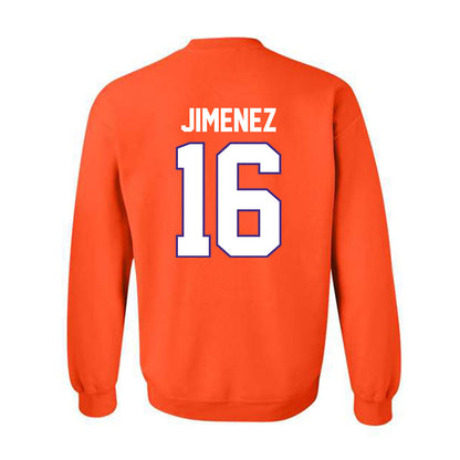 Clemson - NCAA Men's Soccer : Mason Jimenez - Classic Shersey Crewneck Sweatshirt-1