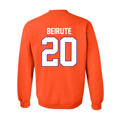 Clemson - NCAA Men's Soccer : Andres Beirute - Classic Shersey Crewneck Sweatshirt-1