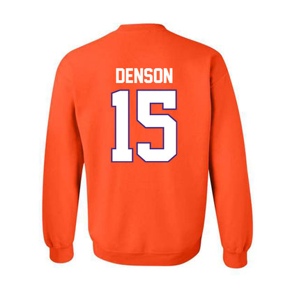 Clemson - NCAA Football : Chris Denson - Classic Shersey Crewneck Sweatshirt-1