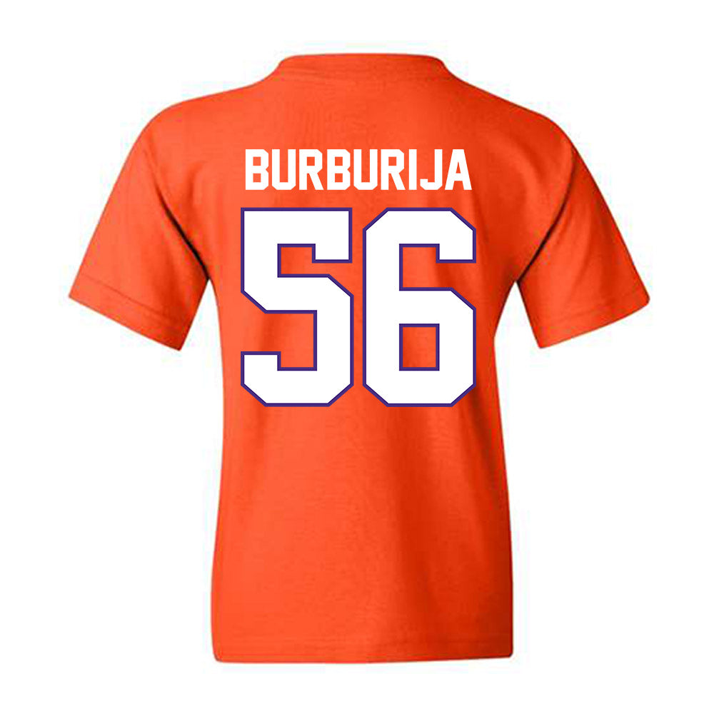 Clemson - NCAA Football : Andy Burburija - Classic Shersey Youth T-Shirt-1